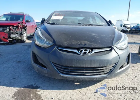 2016 Hyundai Elantra Se from USA, damaged, VIN KMHDH4AE0GU487842
